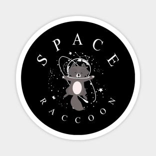 Space Raccoon Magnet